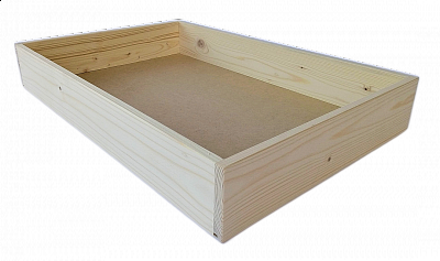 Dřevěný box 5019 velký 400 x 600 x 90 mm Ořech